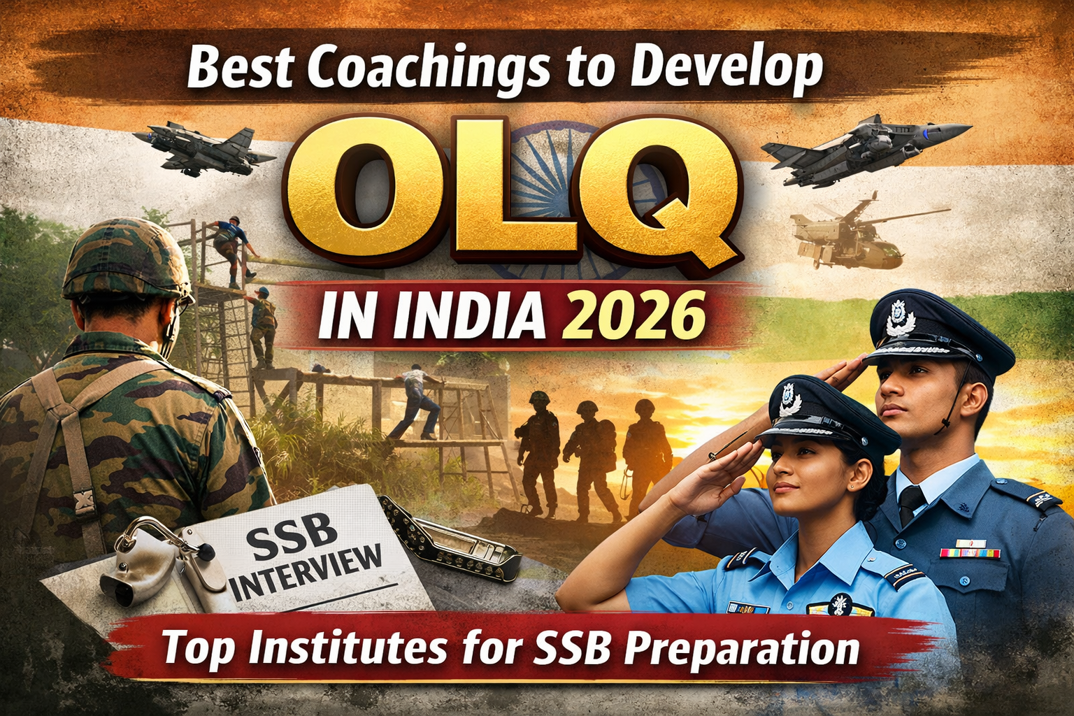 Top Institutes to Develop OLQ in India (2026) – Top Institutes for SSB Preparation